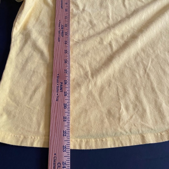 SHEIN Sheer Puff Sleeve Elegant Summer T Shirts Yellow Top, size M - Picture 9 of 14